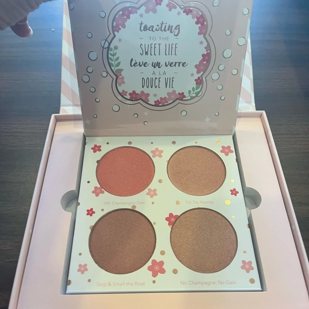 COPY - Cotton Candy Champagne Blush Palette BEAUTY BAKERIE